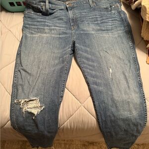 Madewell High Rise Light Blue Jeans